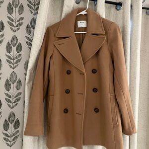Old Navy Women's Camel Pea Coat